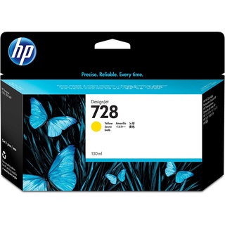 HP 728 原廠黃色墨水匣 F9J65A 適DesignJet T730/T830