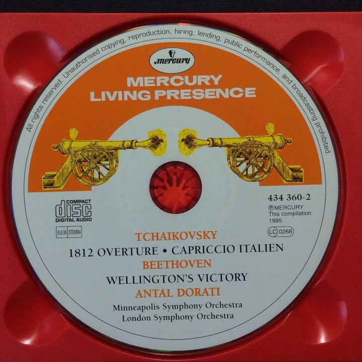 香港cd聖經 1812大砲的原始天尊 1812序曲 義大利奇想曲dorati杜拉第指揮1995年德國pmdc 01版 蝦皮購物