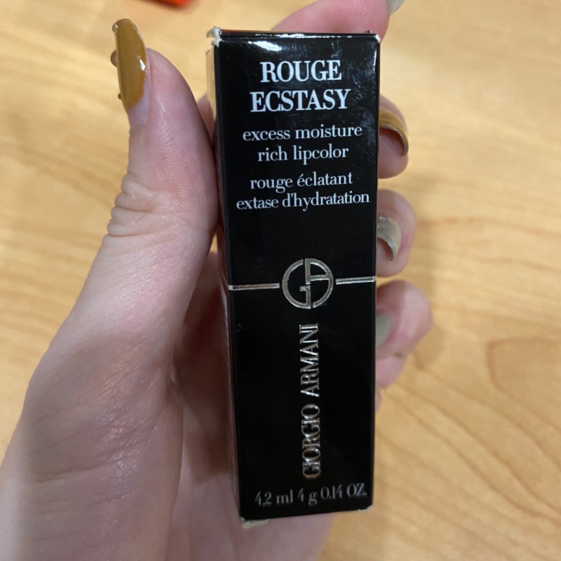 GIORGIO ARMANI ROUGE ECSTASY 奢華訂製CC唇膏 #504