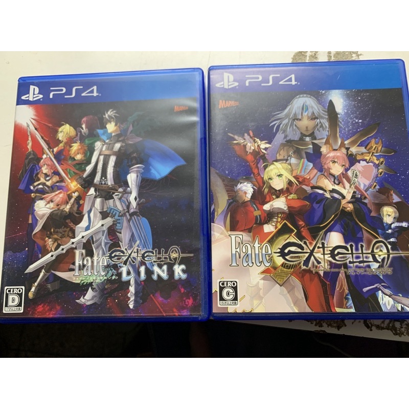 PS4 遊戲片 fate extella +extella link 日文版