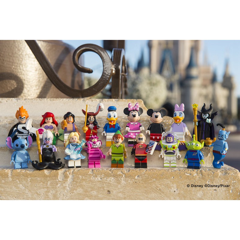 【LEGO】樂高・71012・Disney・PIXAR・Minifigures・人偶・18隻一套・迪士尼