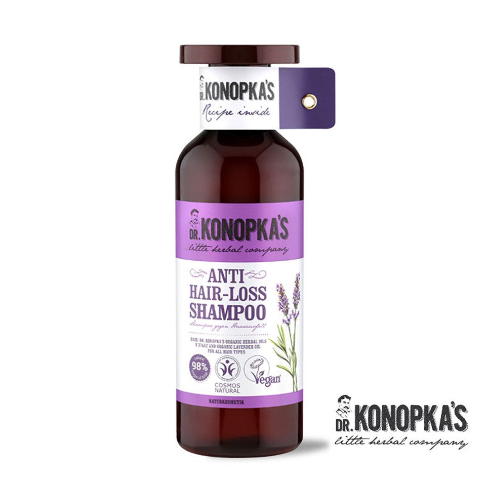 DR.KONOPKAS 柯諾普卡 經典花植強韌豐盈洗髮精（500ml） 廠商直送