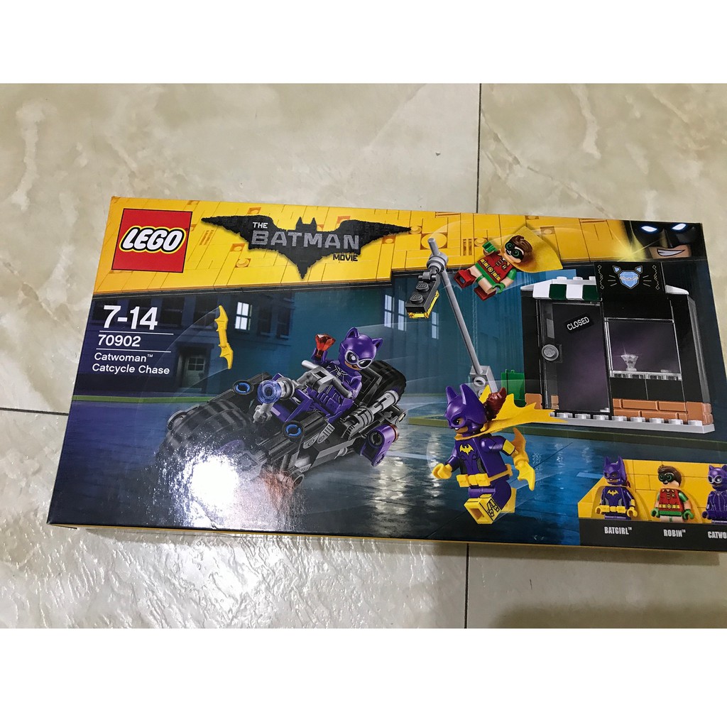 LEGO 樂高 70902 蝙蝠俠電影系列-貓女機車追擊戰