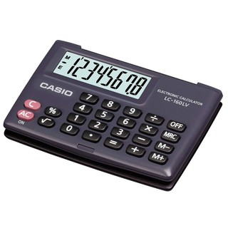 【CASIO卡西歐】8位數攜帶型計算機/LC-160LV