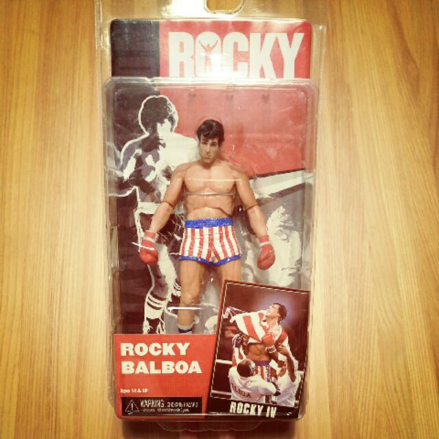 全新NECA 洛基Rocky 7吋可動公仔