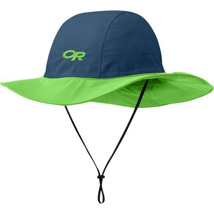 免運~ OR outdoor research 經典款大盤帽 綠/藍 GORE-TEX 防水透氣遮陽帽 牛仔帽OR