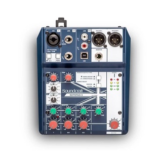 【好聲音樂器】Soundcraft Notepad5/Notepad8FX USB混音器 混音器 Mixer