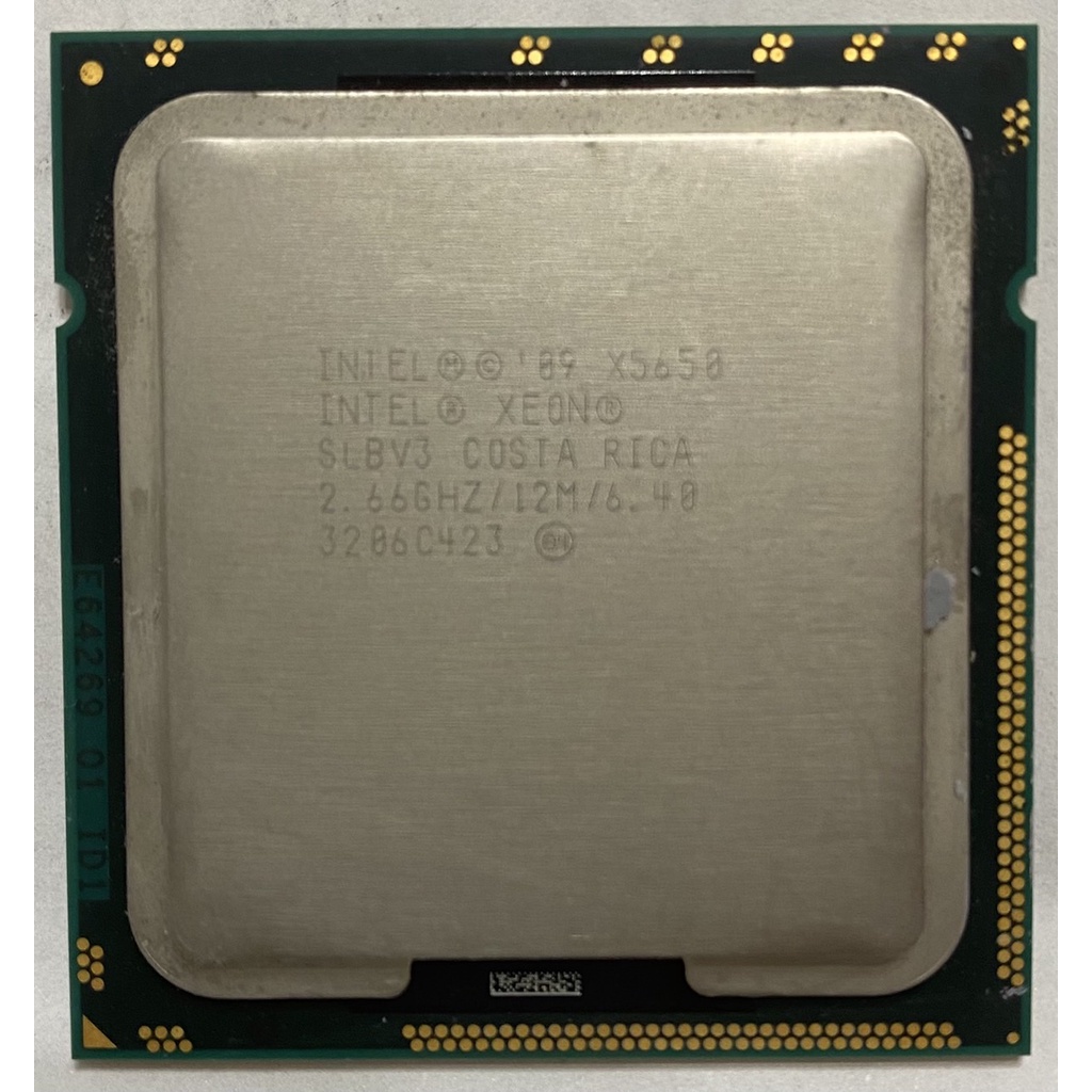 Intel Xeon X5650 2.66GHz 12M CPU X58 (1366腳位)