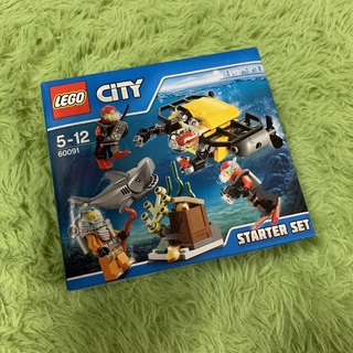 現貨 LEGO 樂高積木 City系列 城市 60091 深海探險入門套裝【絕版】