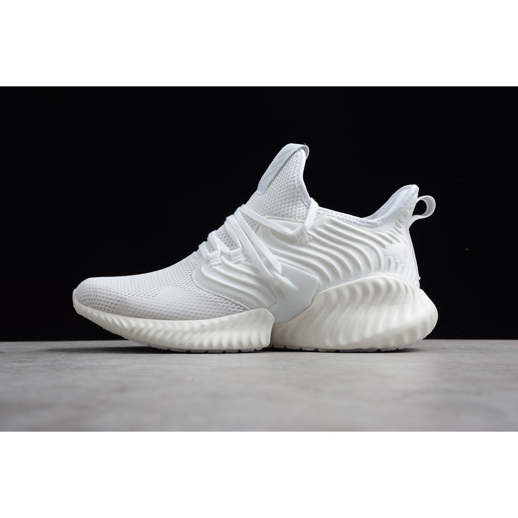 adidas alphabounce instinct all white