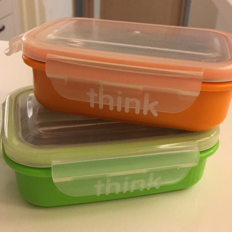 美國Thinkbaby 不鏽鋼便當盒/飯盒拆賣 全新品