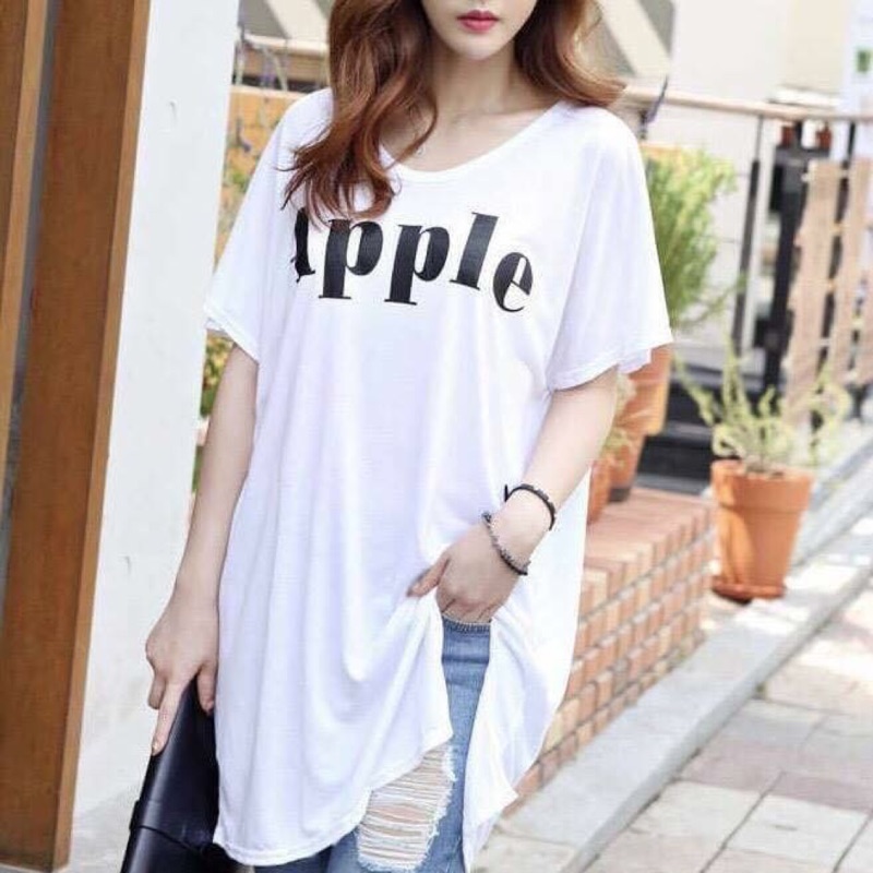《韓國Apple棉長T恤》