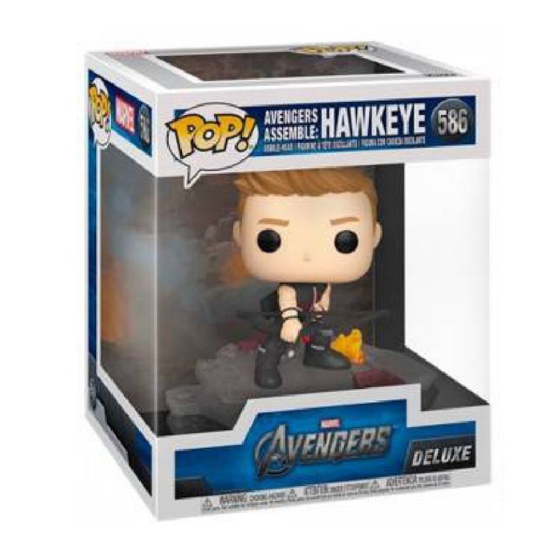 柴寶趣 FUNKO POP 586 六吋 6吋 鷹眼 HAWKEYE 經典 場景 漫威 豪華組 正版