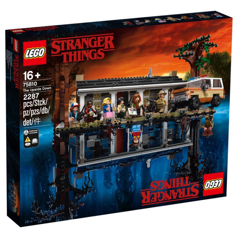 美國代購🇺🇸樂高LEGO 75810 怪奇物語Stranger Things Upside Down 全新2019