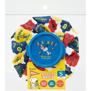 花見雜貨~日本進口 全新正版 snoopy 史努比 史奴比 冰敷袋 冰枕 退熱袋 保冷袋 S尺寸