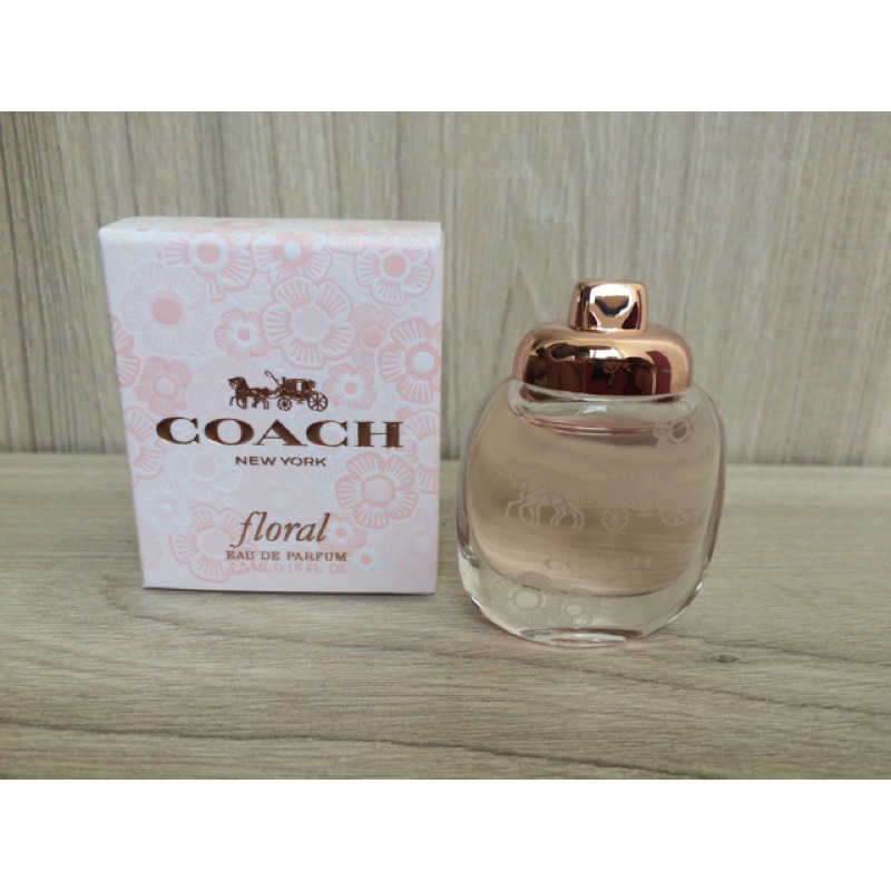 Coach Floral 芙洛麗女性淡香精4 5ml 小香水 蝦皮購物