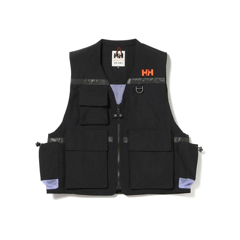 Helly Hansen Beams 工裝口袋聯名背心黑 蝦皮mall Line購物