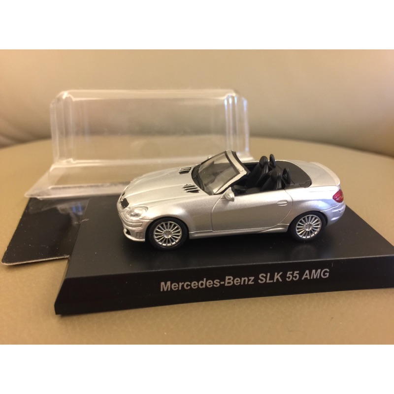 Kyosho 1/64  Benz SLK 55 AMG 模型車  日本大廠kyosho 製造，非常精細