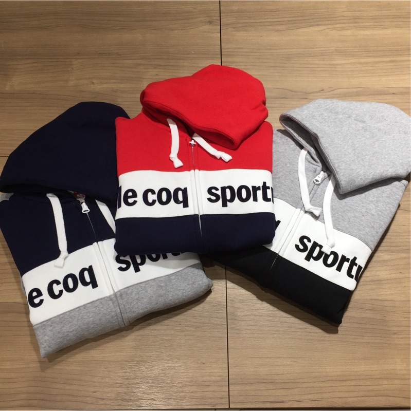 Le coq sportif 🇫🇷法國品牌 樂卡克 公雞牌 男女全尺寸帽T外套