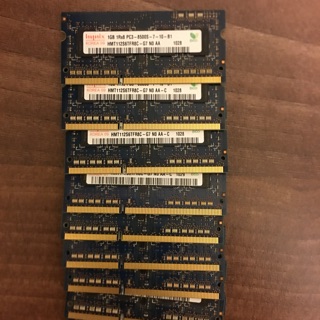 Apple MacBook 拆下的記憶體 ddr3 8500 1g