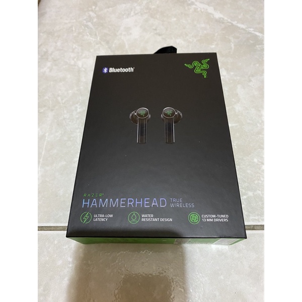 【Razer 雷蛇】Hammerhe ad True Wireless大戰錘狂 鯊電競真無線藍芽耳機 二手 八成新