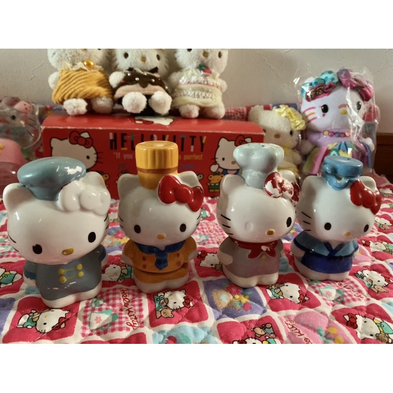 日本帶回三麗鷗授權正品哈囉凱蒂貓hello kitty Sanrio 料理用具 廚房好幫手 調味罐瓶 廚師 胡椒罐