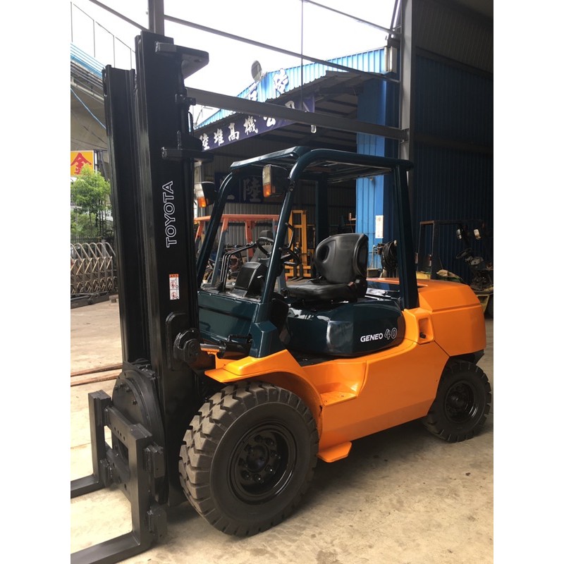 TOYOTA 7F 4噸 手排 中古柴油座式堆高機 日本外匯 四米高