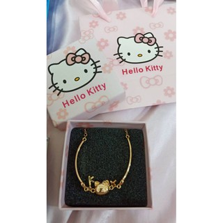 現貨 全新KT鍍3D硬金飾品Hello Kitty凱蒂貓 手鍊 手環
