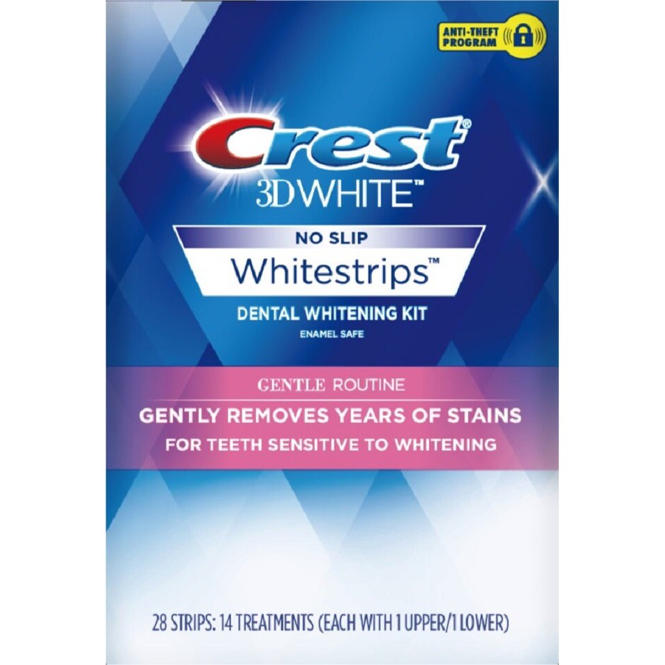 美國原裝Crest 3DWHITE美白牙貼14天份【限時超低價】