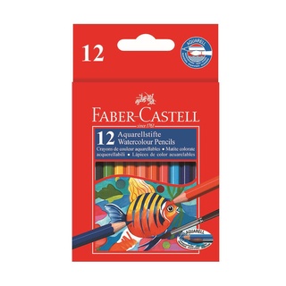 德國 Faber-Castell 輝柏 水性彩色鉛筆/紙盒12色 114461