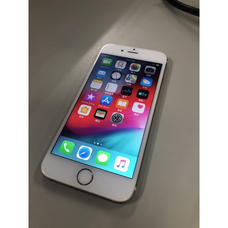Apple iPhone6 64G 金 裸機 見說明 二手機 備用機