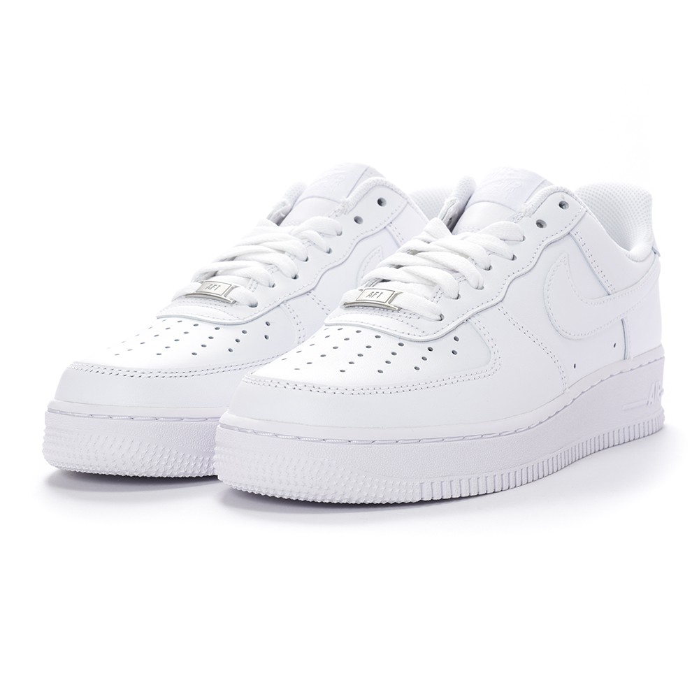 NIKE AIR FORCE 1 07 男女款 情侶款 休閒鞋 經典款 全白 CW2288-111 現貨 AF1