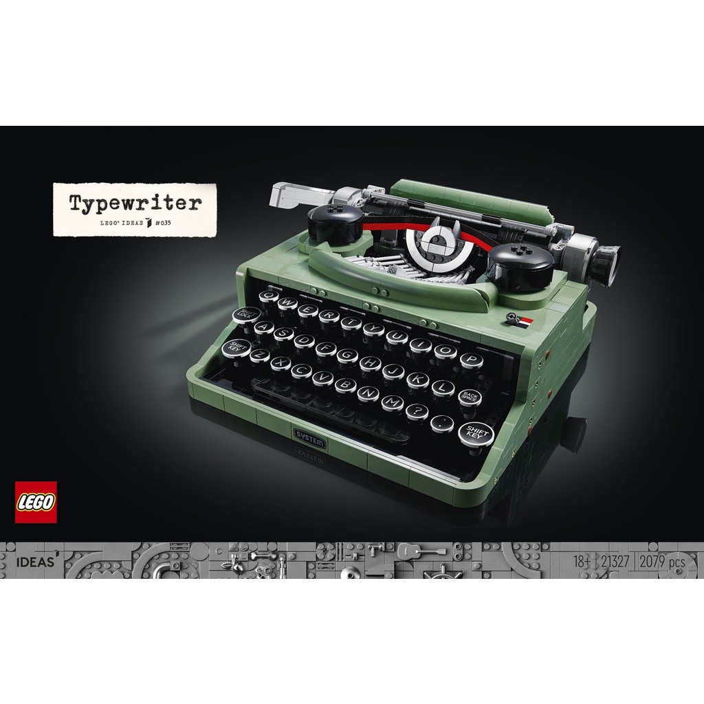 現貨 限高雄面交 [正版] 樂高 LEGO 21327 打字機 (全新未拆品) Typewriter 正版
