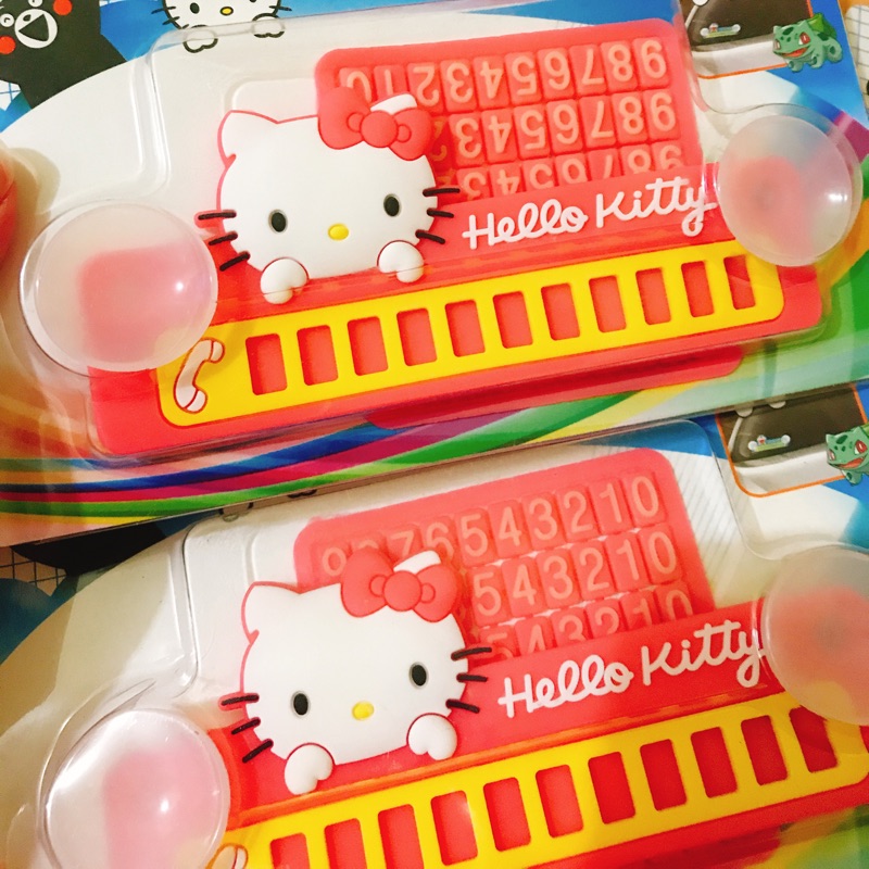 （現貨）KT臨時停車 手機電話號碼牌 hello kitty 停車牌