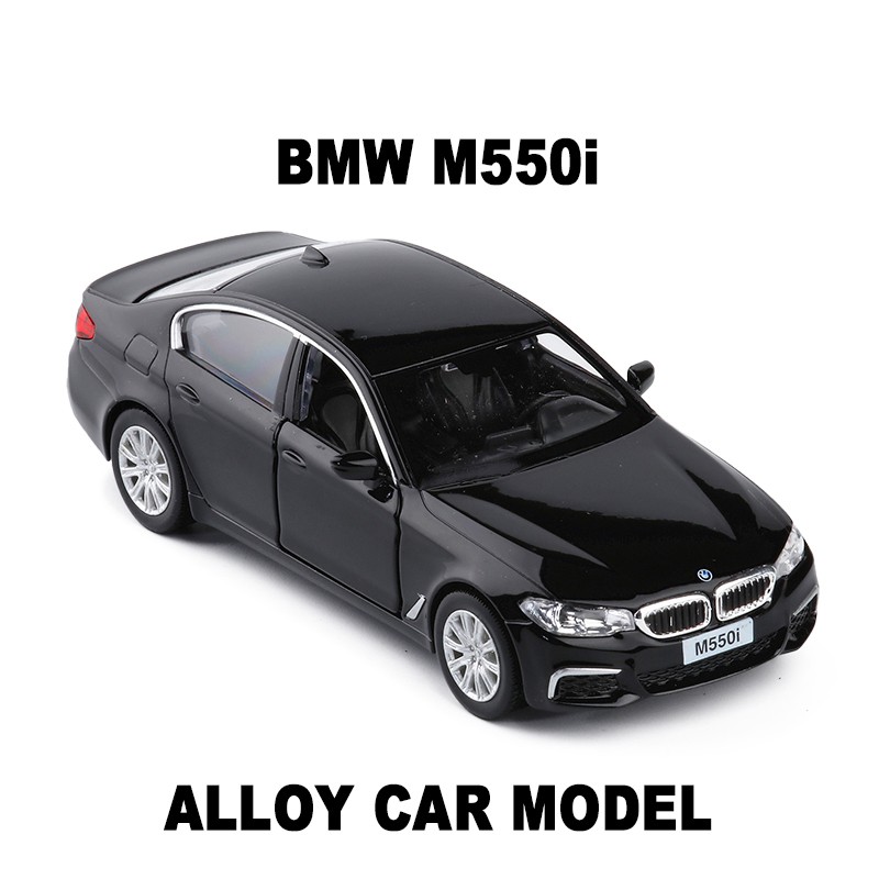 Rmz CITY 1:36 BMW M4 M5 M550i 跑車模型合金壓鑄玩具車門可打開汽車卡車