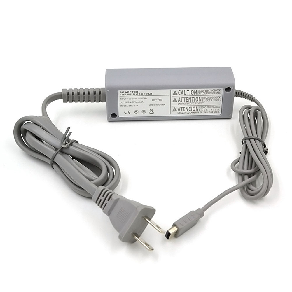 Nintendo Wii U Wiiu遊戲機主機電源ac充電器適配器 蝦皮購物