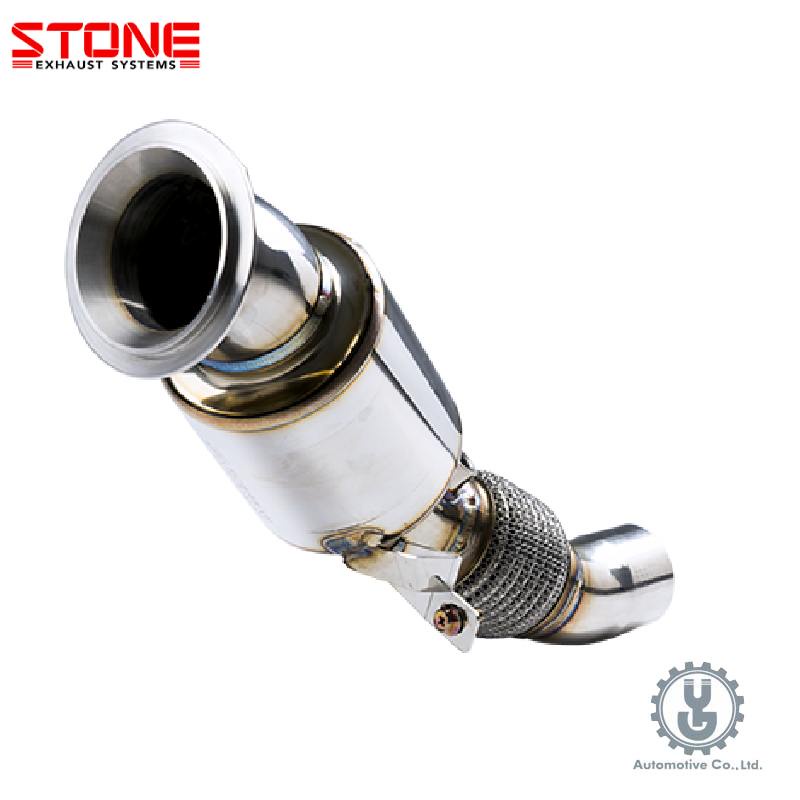 STONE巨石排氣管 BMW120i Eddy Catalytic Downpipe (N20) 排氣管【YGAUTO】