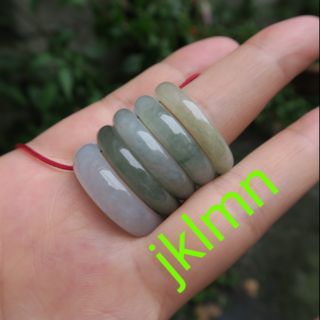 緬甸玉玉石戒指 細圓戒-A2 內徑2.07cm 國際圍18號 冰糯種水頭飽滿 翡翠A貨 現貨在臺 北市，