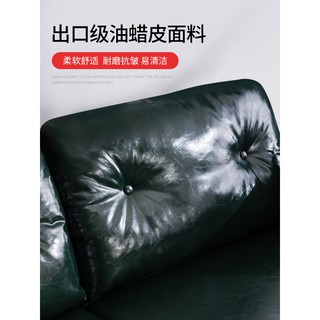 ~自制~傢俱沙發 北歐皮藝沙發現代簡約小戶型客廳雙人三人臥室簡易輕奢沙發經濟型
