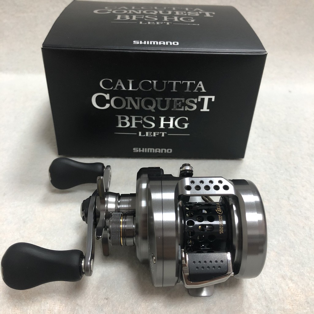 平昇釣具 Shimano 17 Calcutta Conquest Bfs Hg雙軸捲線器 蝦皮購物