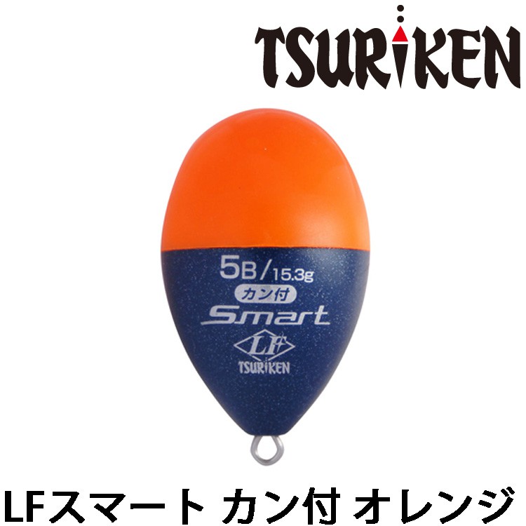 TSURIKEN 釣研 LFスマート カン付 オレンジ [漁拓釣具] [阿波]