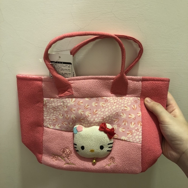 日本限定 凱蒂貓 hello kitty 三麗鷗 正版授權 周邊 提袋 收藏