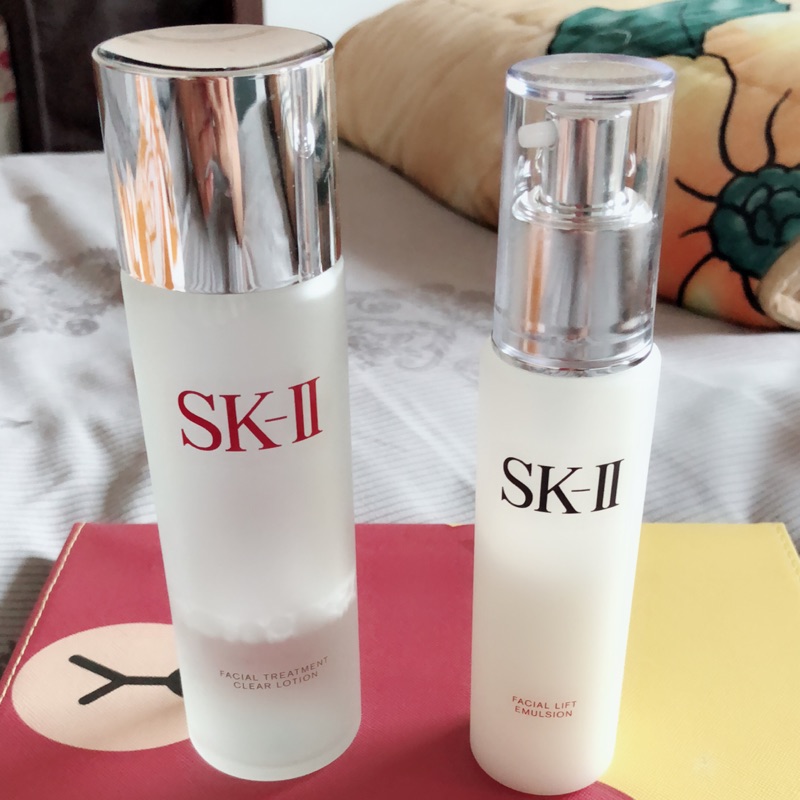專櫃正品～SK2 SK II亮采化妝水+晶緻活膚乳液（免運費）