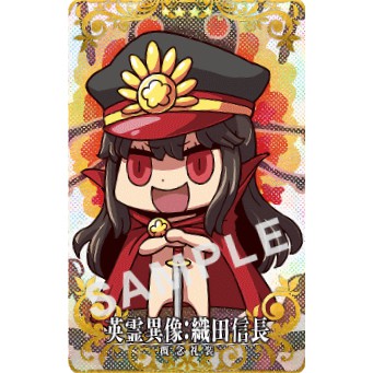 《好動漫》FGO 英靈異像 織田信長 Fate/Grand Order AC 機台卡 收集卡 收藏卡(閃卡)