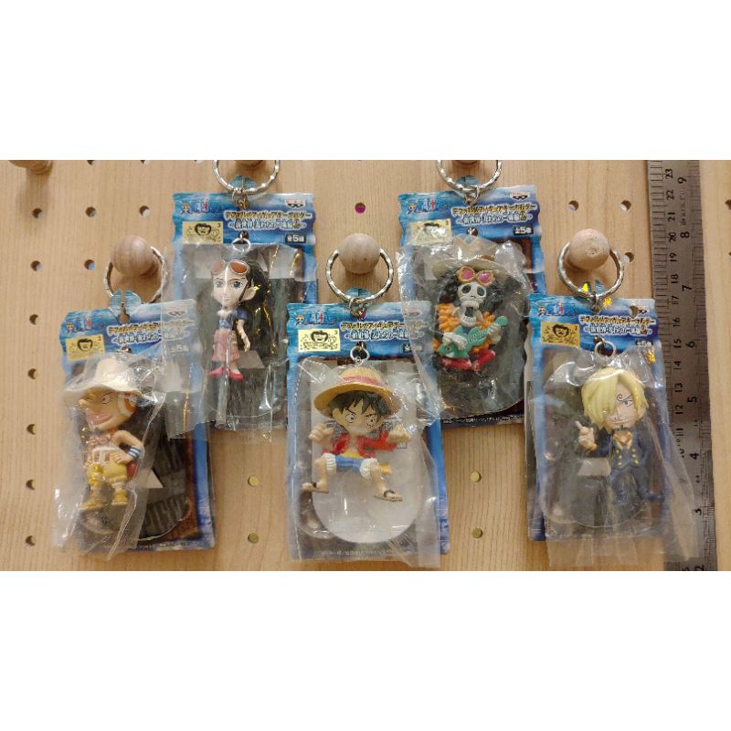 （12/22更新）日版金證航海王鑰匙圈吊飾Q版新世界草帽一伙篇vol.2 2年後 魯夫 山治香吉士 羅賓 騙人布 布魯克