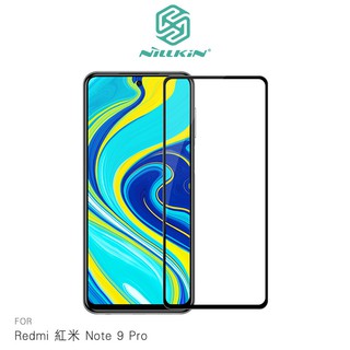 NILLKIN Redmi 紅米 Note 9 Pro XD CP+ MAX 滿版玻璃貼 防爆 鋼化 廠商直送