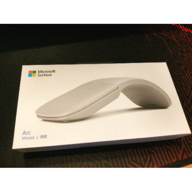 Microsoft 微軟 Surface Arc Mouse 藍芽滑鼠 淺灰色 八成新