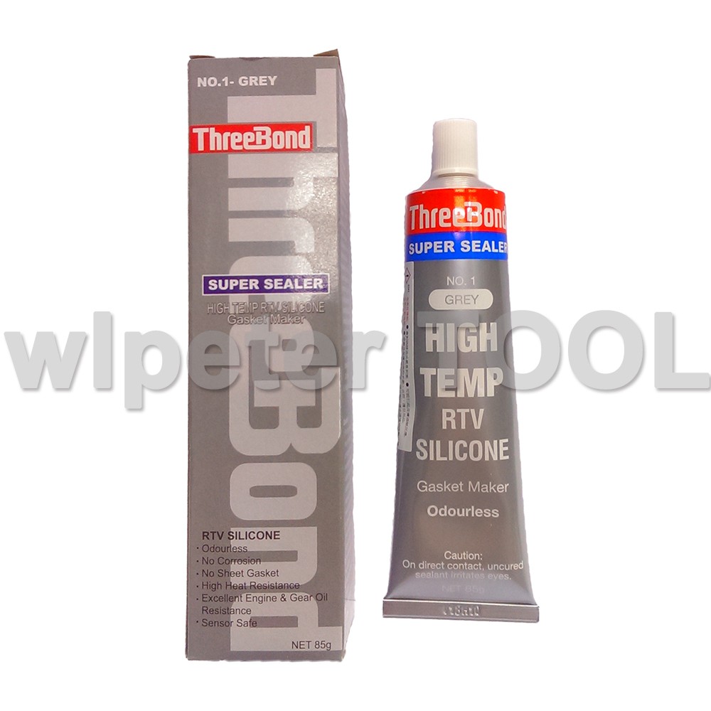 【wlpeter TOOL】日本ThreeBond耐高溫墊片膠super sealer no.1 grey