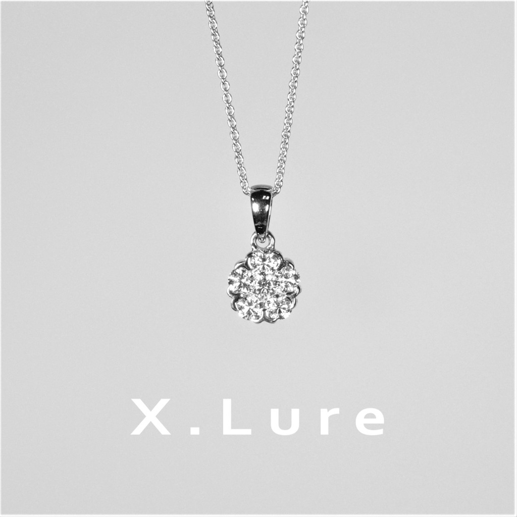 【X.LURE】14K 海鷗拼鑽鑽石墜子 附墜頭 項鍊 鑽墜 真金 真鑽 K金 輕珠寶
