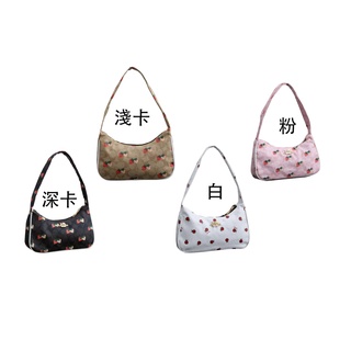 ~雪黛屋~COACH 水餃包小容量國際正版保證進口防水防刮皮革品卡購證塵套提袋等候10-15日C583211